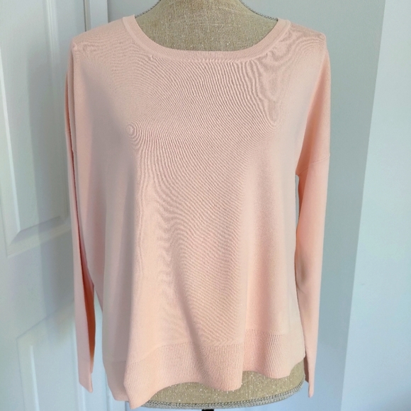 Rudsak Asymmetrical blush Sweater top - Picture 1 of 5